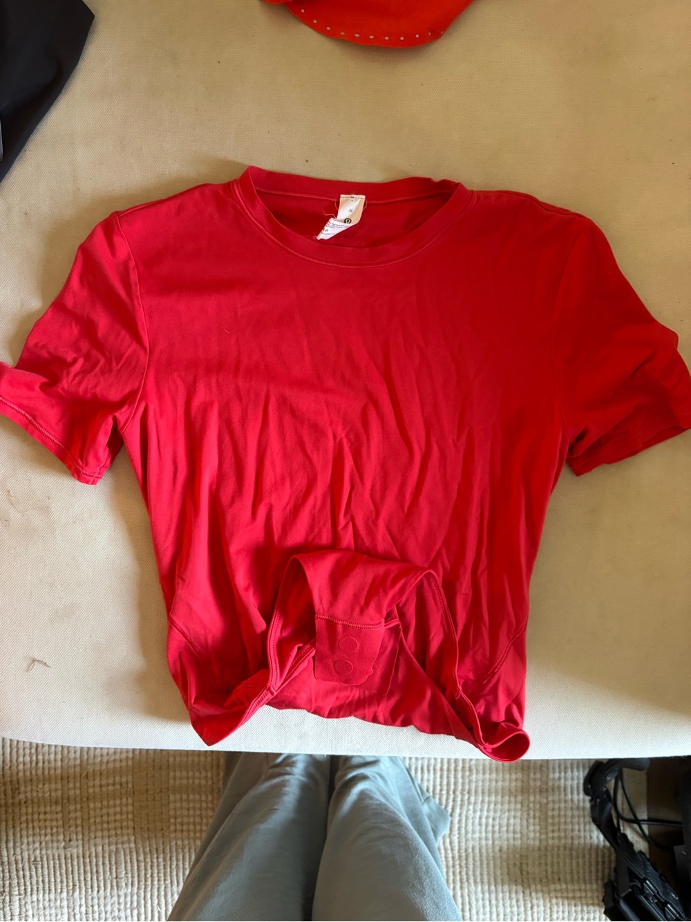 lululemon athletica Short Sleeve Nulu Bodysuit Size M